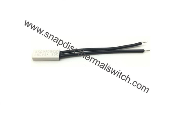 KSD9700 Bimetal Thermal Overload Switch 250V 5A 80 Deg C Normal Closed for Water Pump