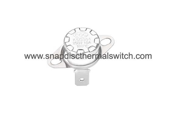 10A 16A 250V Manual Auto Reset KSD301 Bimetal Thermal Thermostats for Coffee Machine