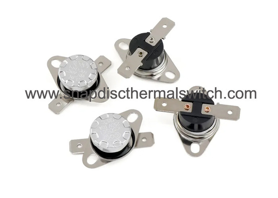 KSD301 Bimetal Thermal Switch with Plastic/Bakelite Body - 0-250°C, ±3.0-10.0°C