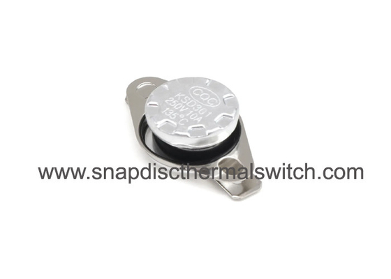 KSD301 Bimetal Thermal Switch with Plastic/Bakelite Body - 0-250°C, ±3.0-10.0°C