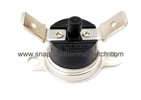 Bakelite Constructure Thermal Disk Switch Manual Reset Thermostat Normally Closed