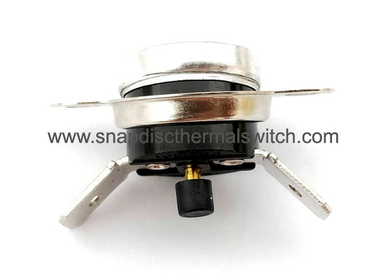 Bakelite Constructure Thermal Disk Switch Manual Reset Thermostat Normally Closed