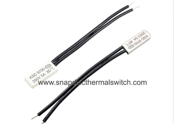 Normally Open  Bimetal Thermal Protector KSD9700 Thermal Protection Switch